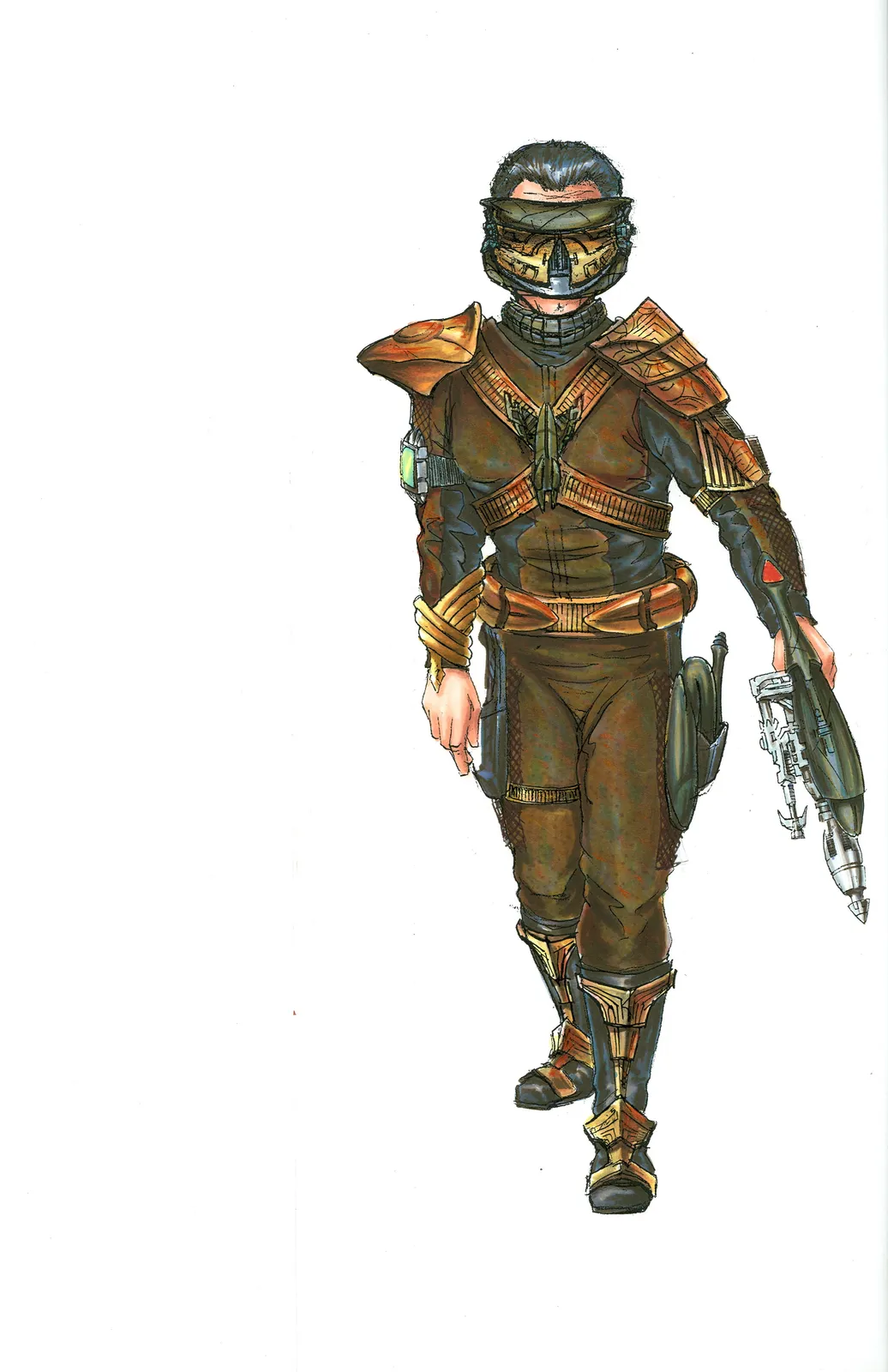 Stargate: SG1 concept art - Aris Boch