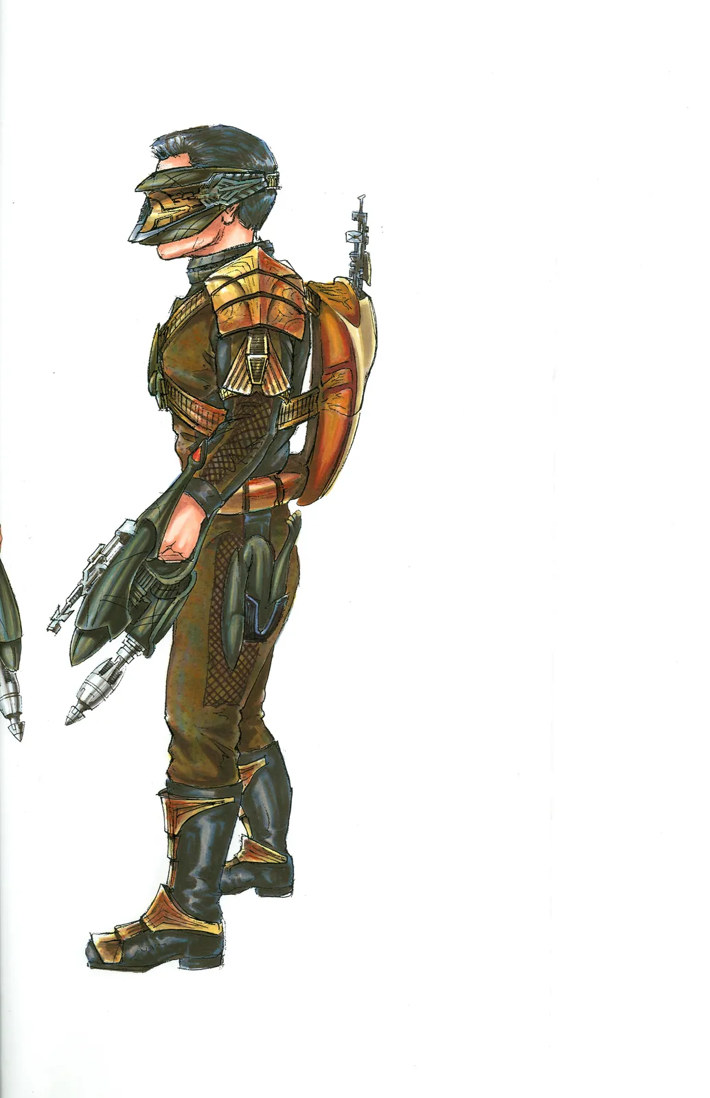 Stargate: SG1 concept art - Aris Boch