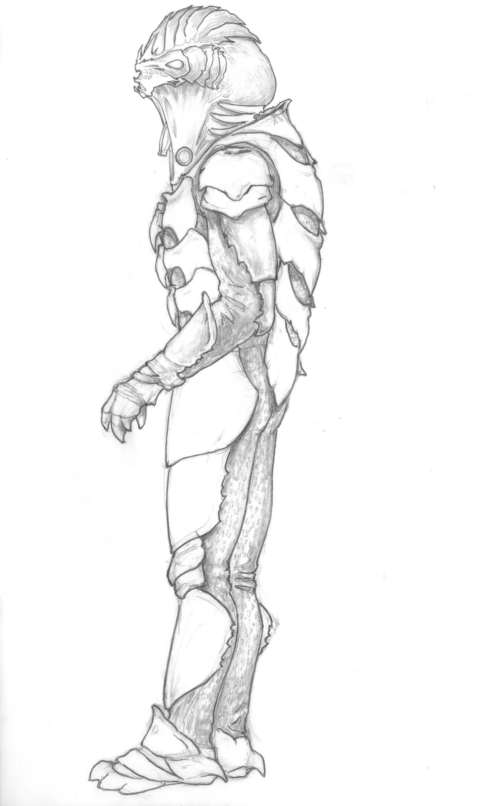 Stargate: SG-1 "Foothold" alien concept art