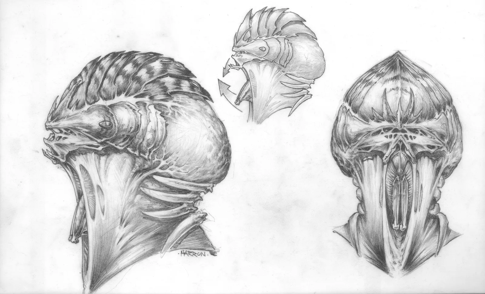 Stargate: SG-1 "Foothold" alien concept