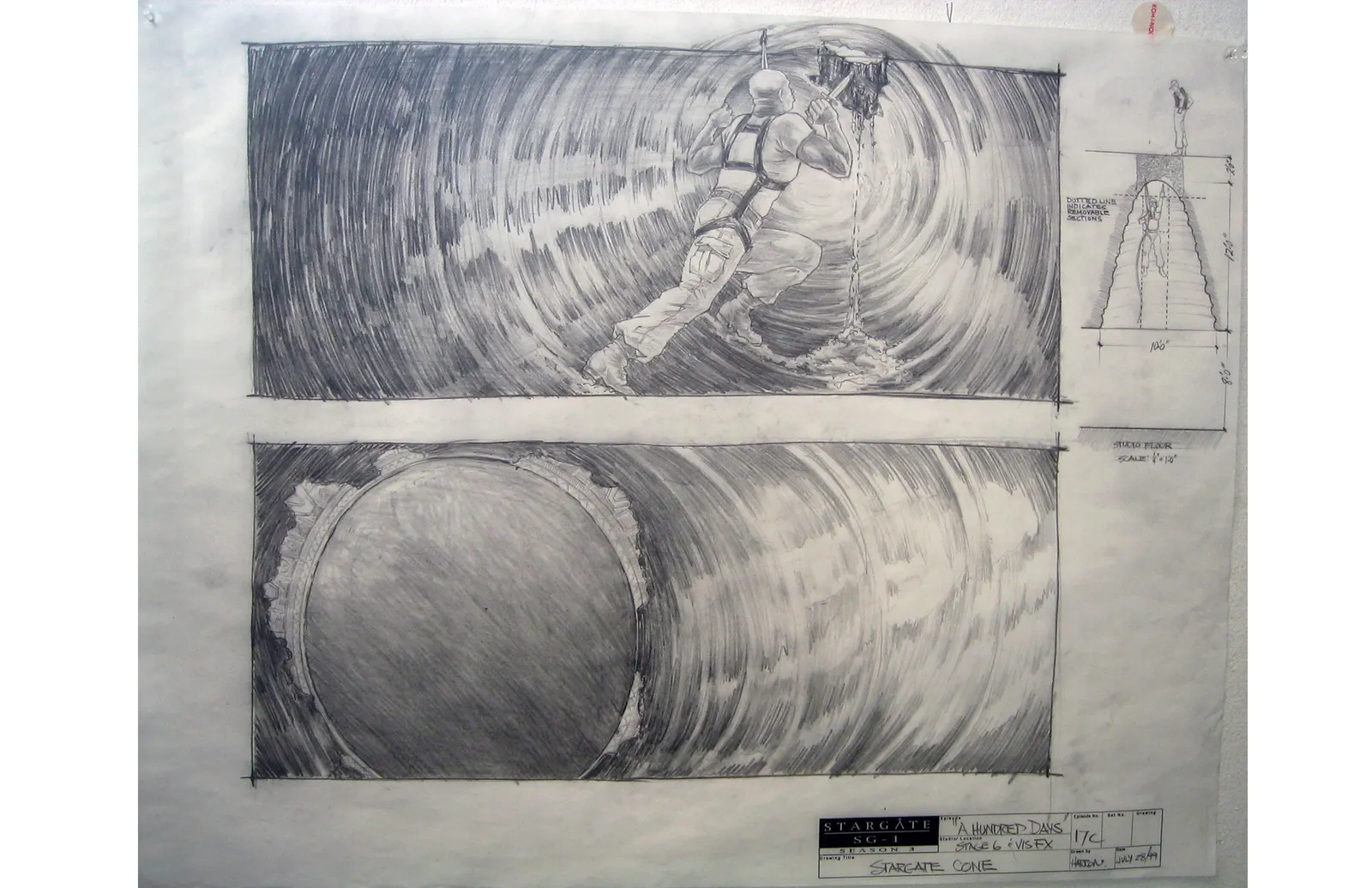 Stargate: SG-1 concept art - "A Hundred Days"