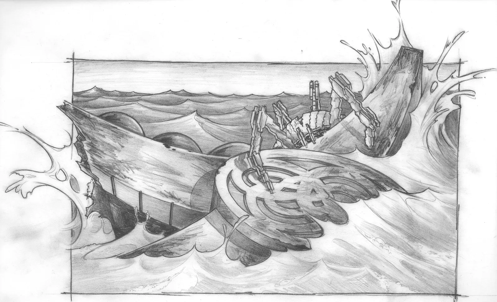 Stargate: SG-1 concept art - "Nemesis"