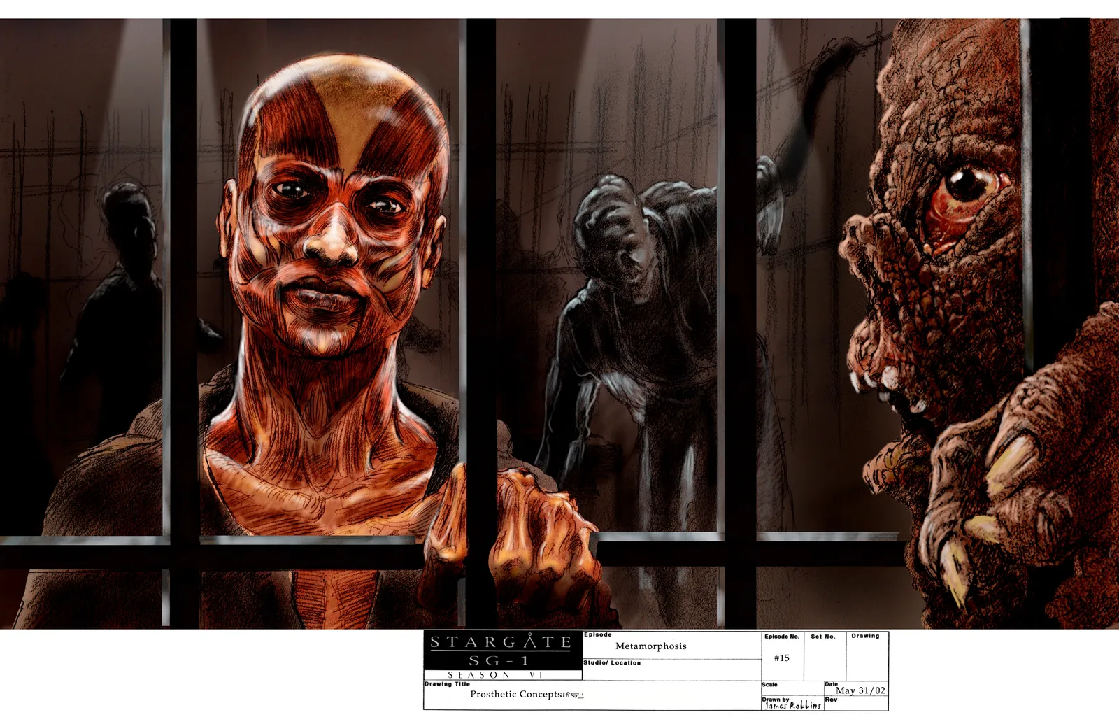 Stargate: SG-1 concept art - "Metamorphosis"
