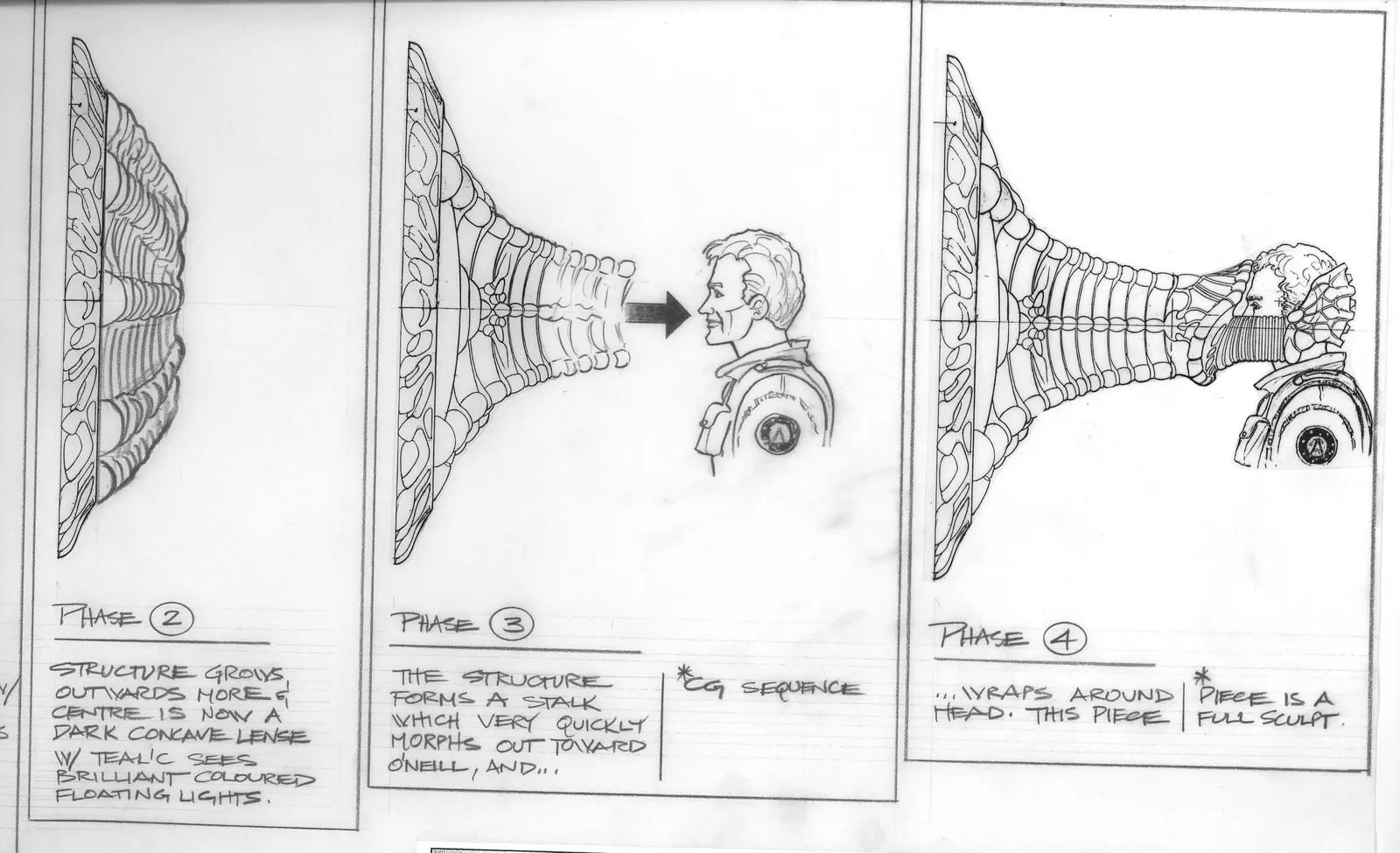 Since we'll be discussing Stargate: SG-1 "The Fifth Race" later today, here's some concept art from the episode -