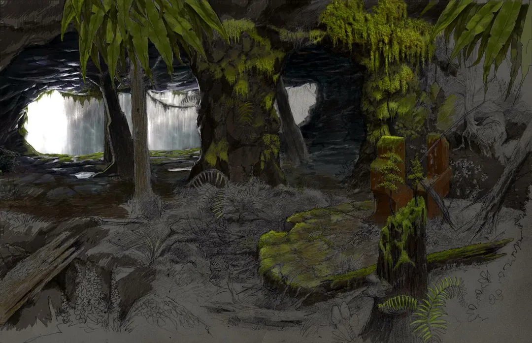 More concept art from Stargate: Atlantis "The Shrine" ahead of today's 3 pm ET X Space