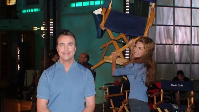 Came across a few BTS pics from the ole Stargate: Atlantis days featuring @PaulyMcGillion. Good times!