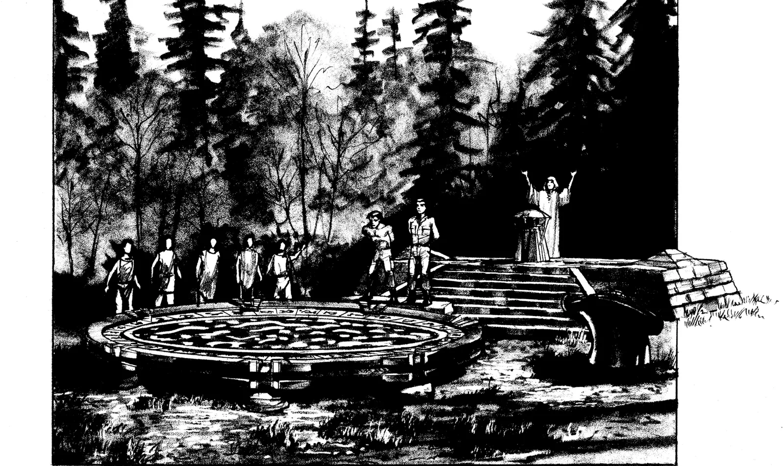 Stargate: SG-1 concept art - "The First Commandment"