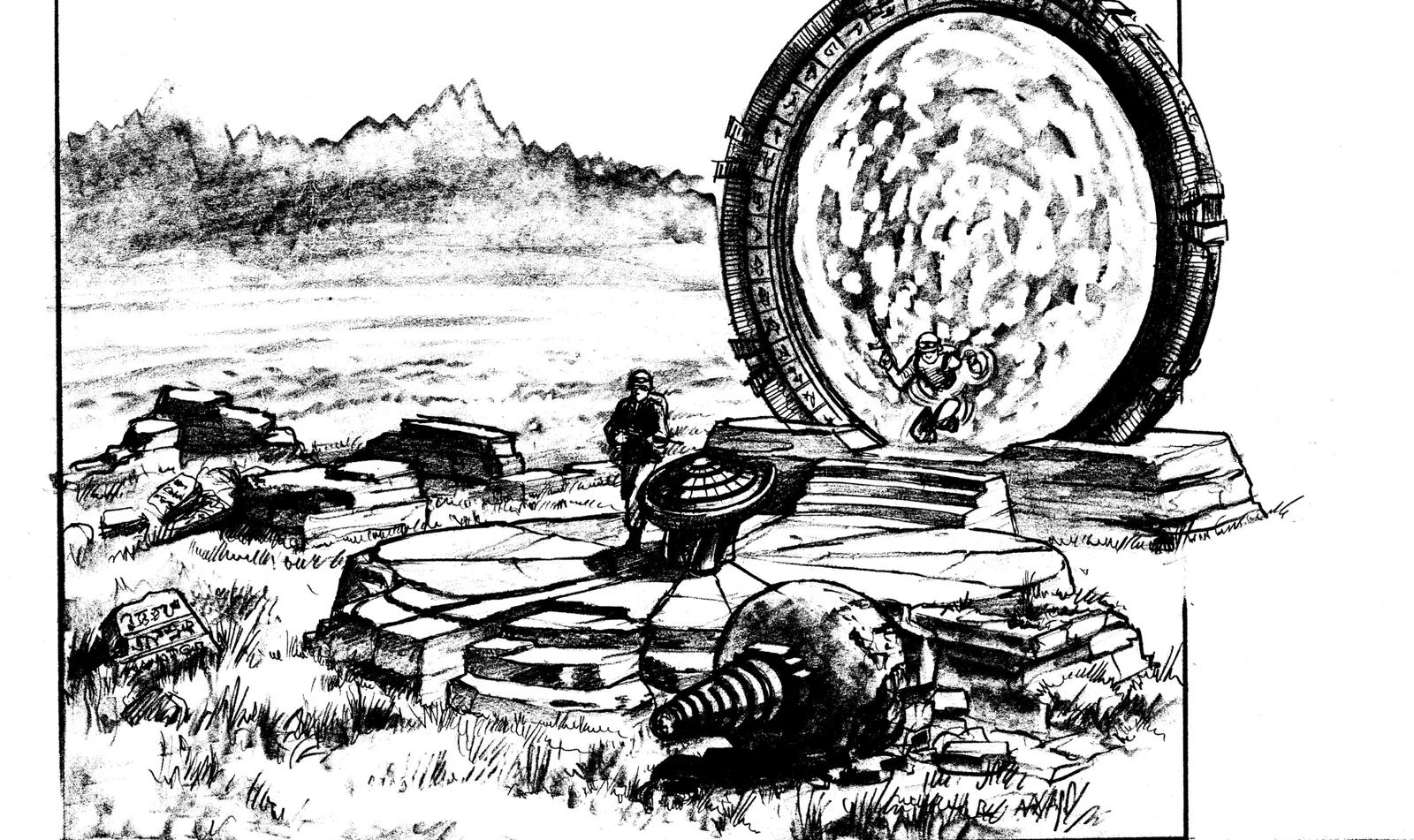 Stargate: SG-1 concept art - "Emancipation"
