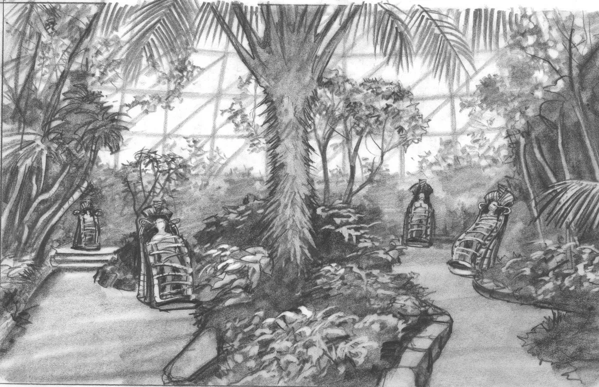 Stargate: SG-1 concept art - "The Gamekeeper"
