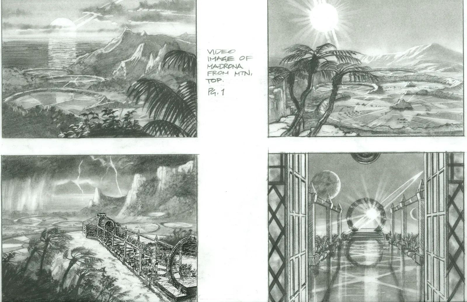 Stargate: SG-1 concept art - "Touchstone"