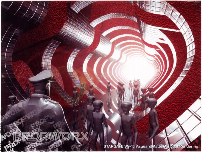 Stargate: SG-1 concept art - "The Fifth Race"