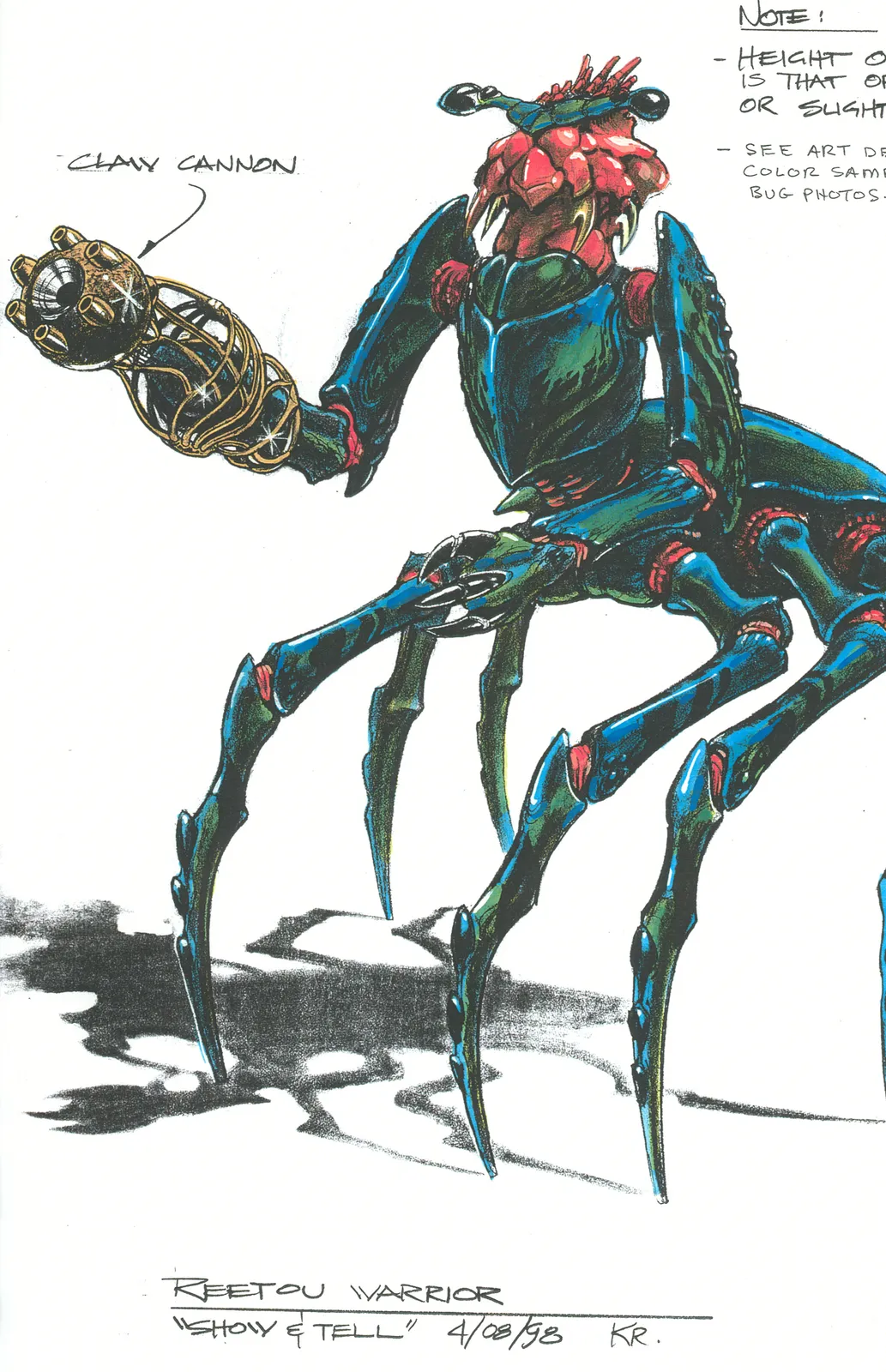 Stargate SG-1 concept art - "Let's shake on it" ("Show and Tell")