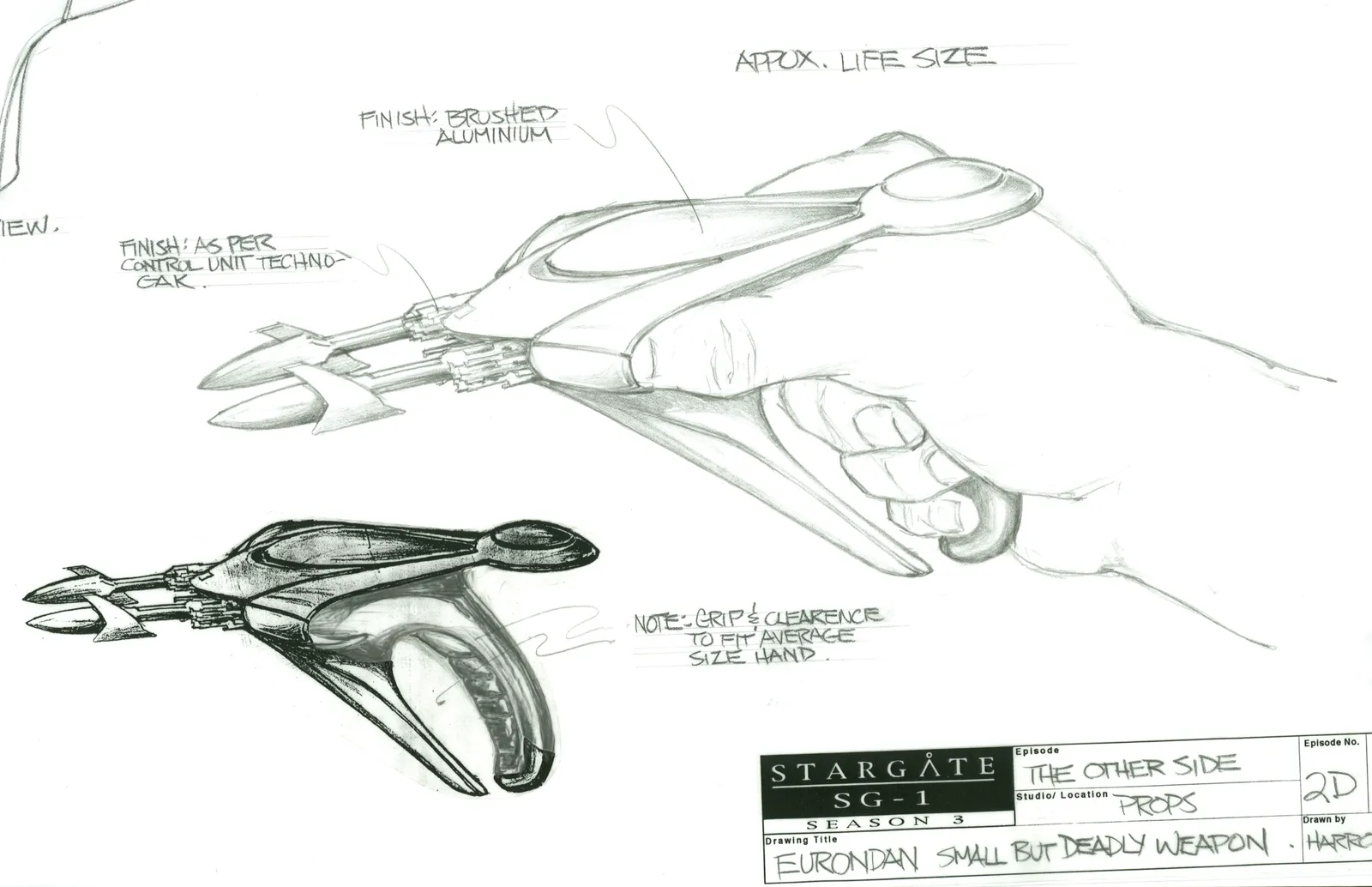 Stargate SG-1 concept art - "The Other Side"