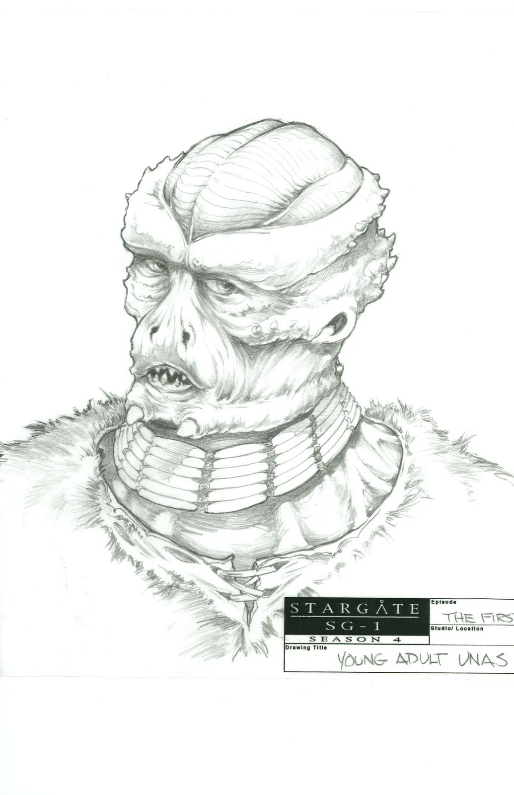 Stargate: SG-1 concept art - "The First Ones"