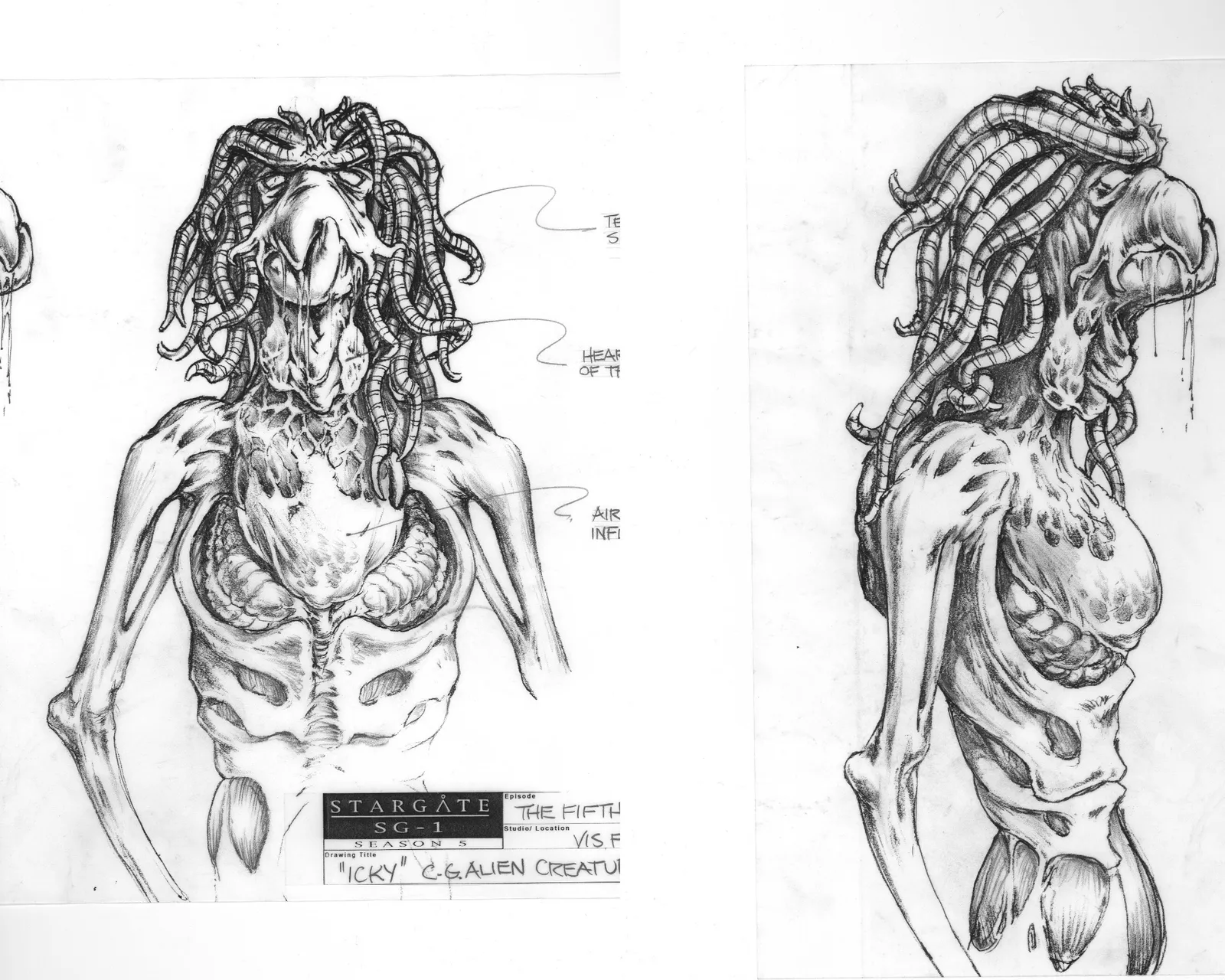 Stargate concept art - "The Fifth Man"