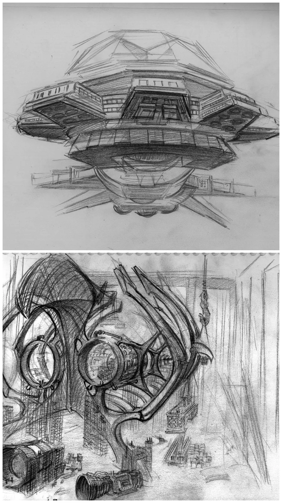 Stargate concept art - "Nightwalkers"