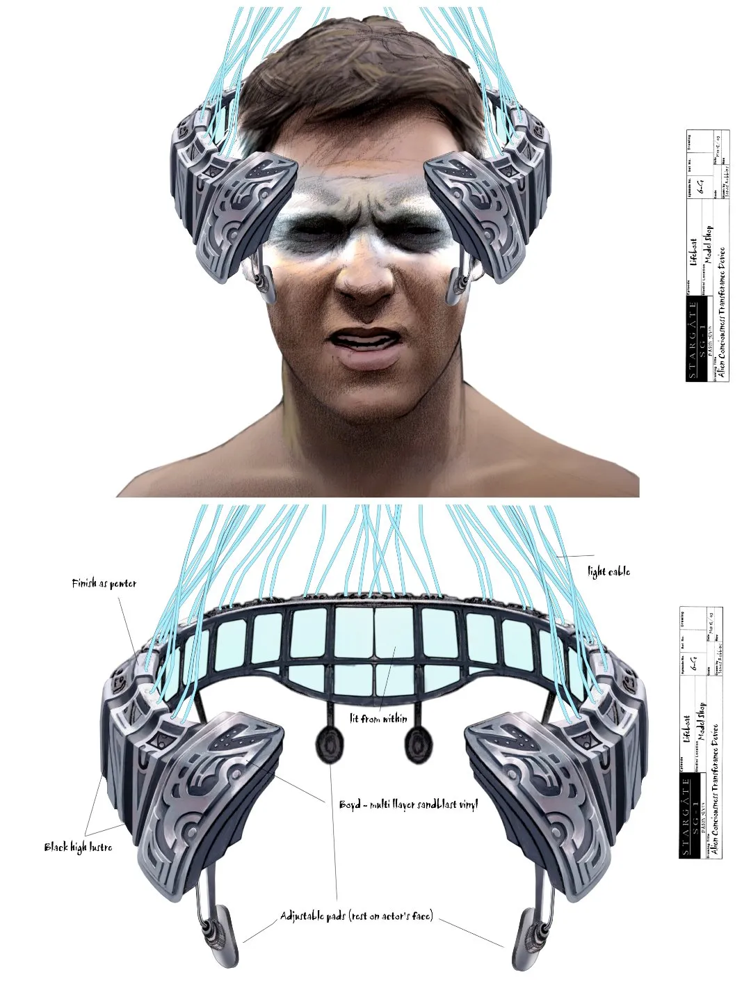 Stargate concept art - "Lifeboat"