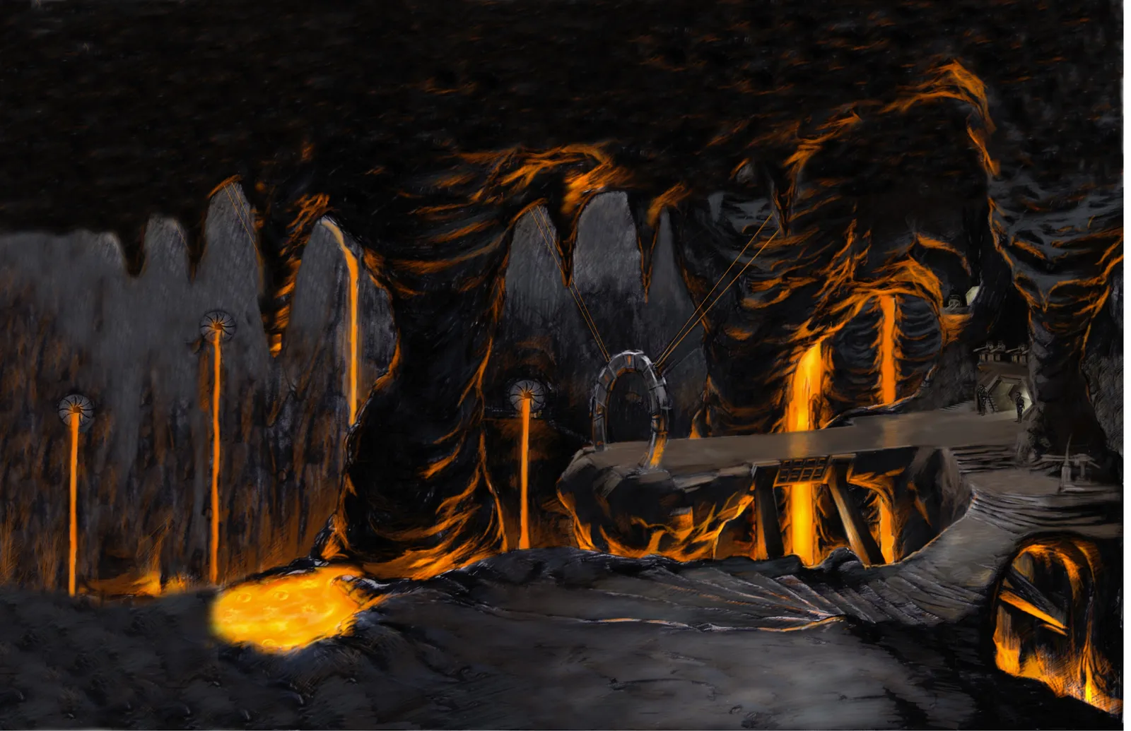 Stargate concept art - "Evolution"