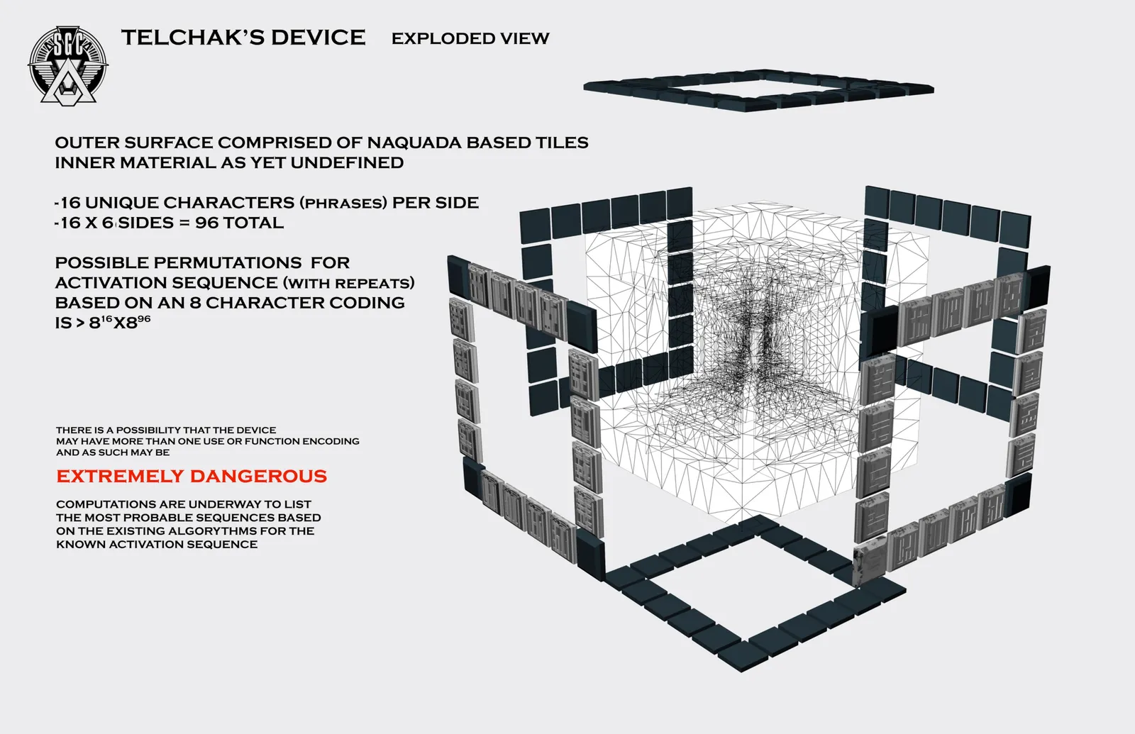Stargate concept art - Telchak device