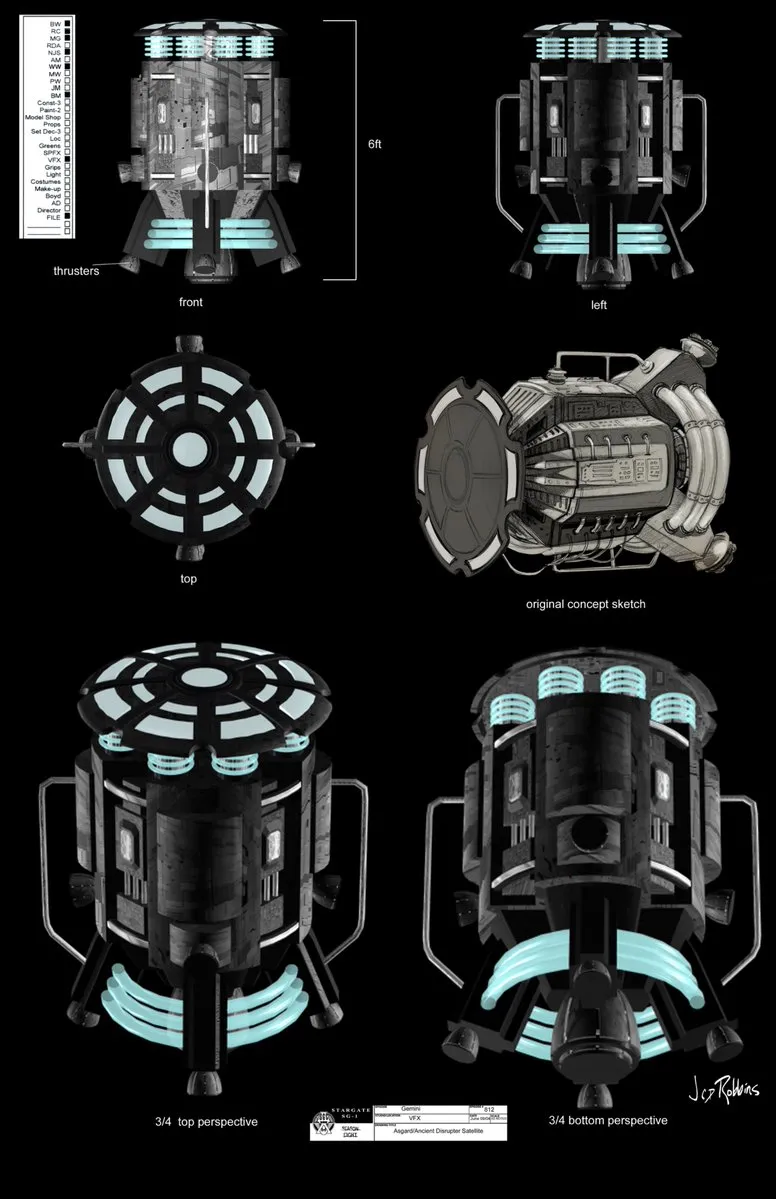 Stargate concept art - "Gemini"