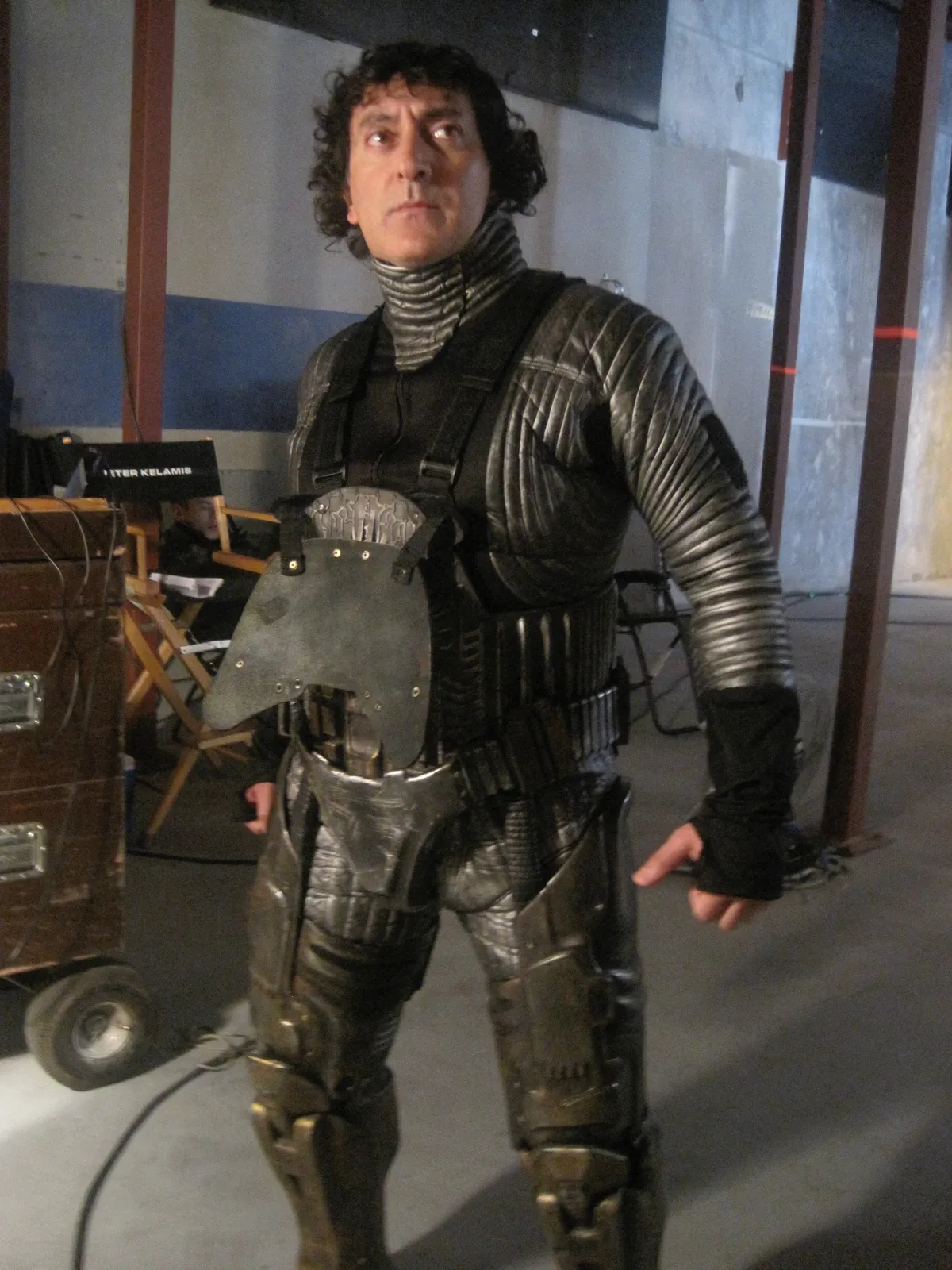 SF blast from the past! Behind the scenes. @PeterKelamis as Dr. Adam Brody #Stargate #StargateUniverse #SGU…
