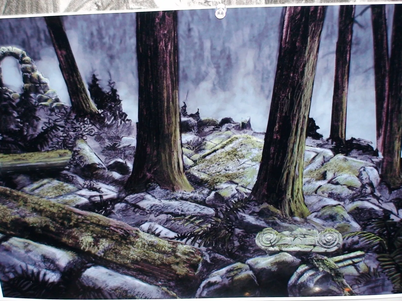More #StargateAtlantis concept art by Production Designer James Robbins. #SGA #Stargate #SciFi
