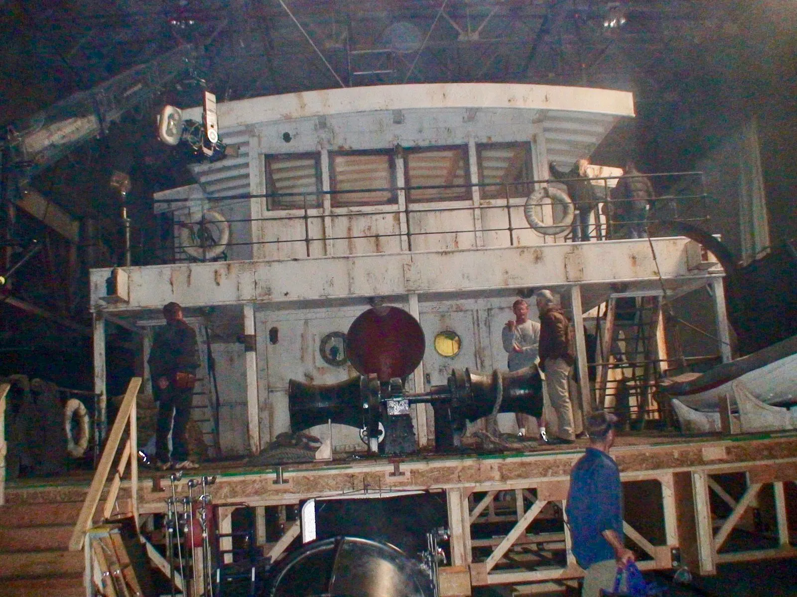 Behind the scenes on #StargateContinuum #Stargate #SG1 C-c-c-c-cold!