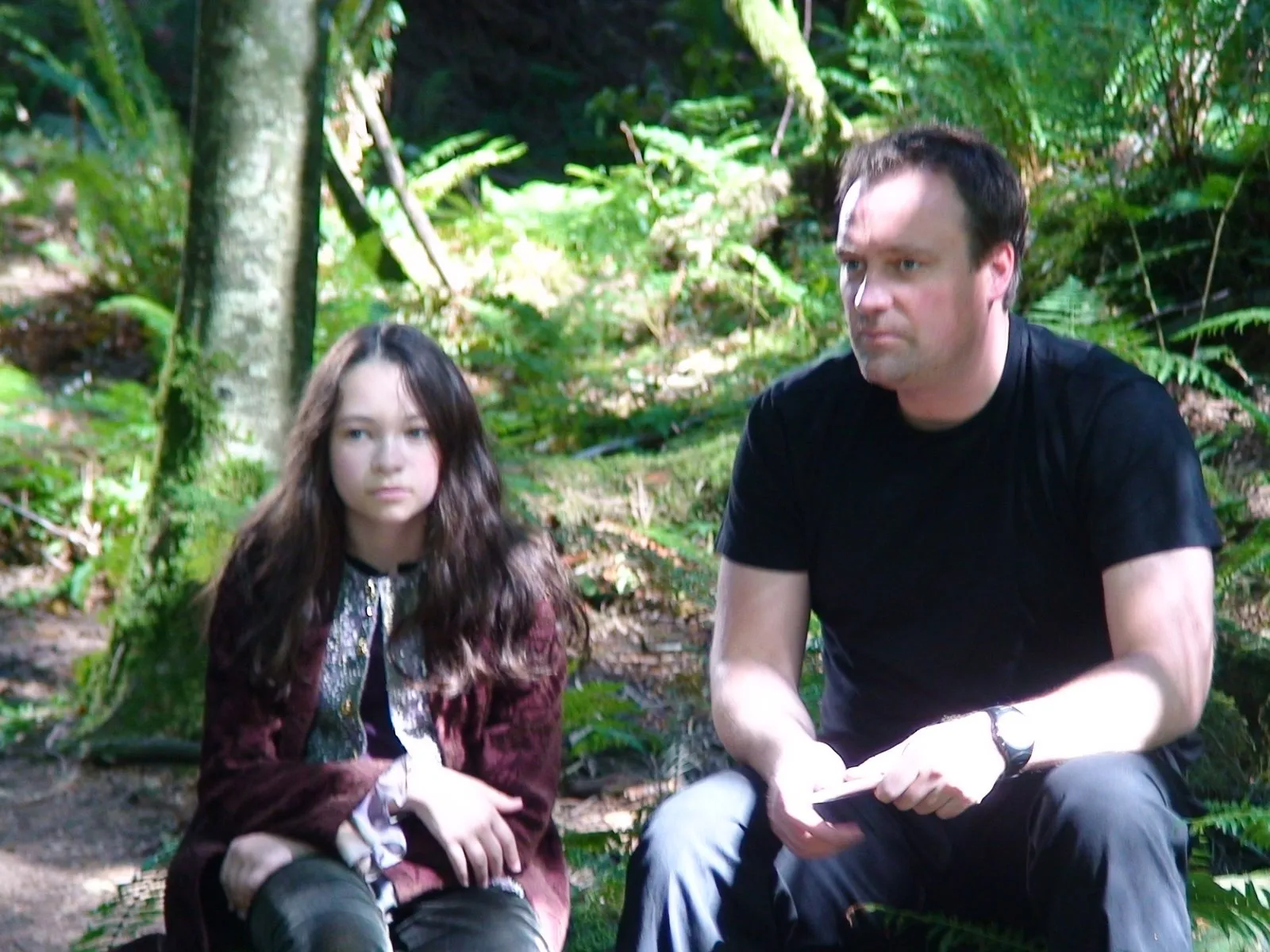 Stargate: Atlantis behind the scenes. Dark Matter's FIVE, @jodellemicah, as Princess Harmony #TestTheDrive