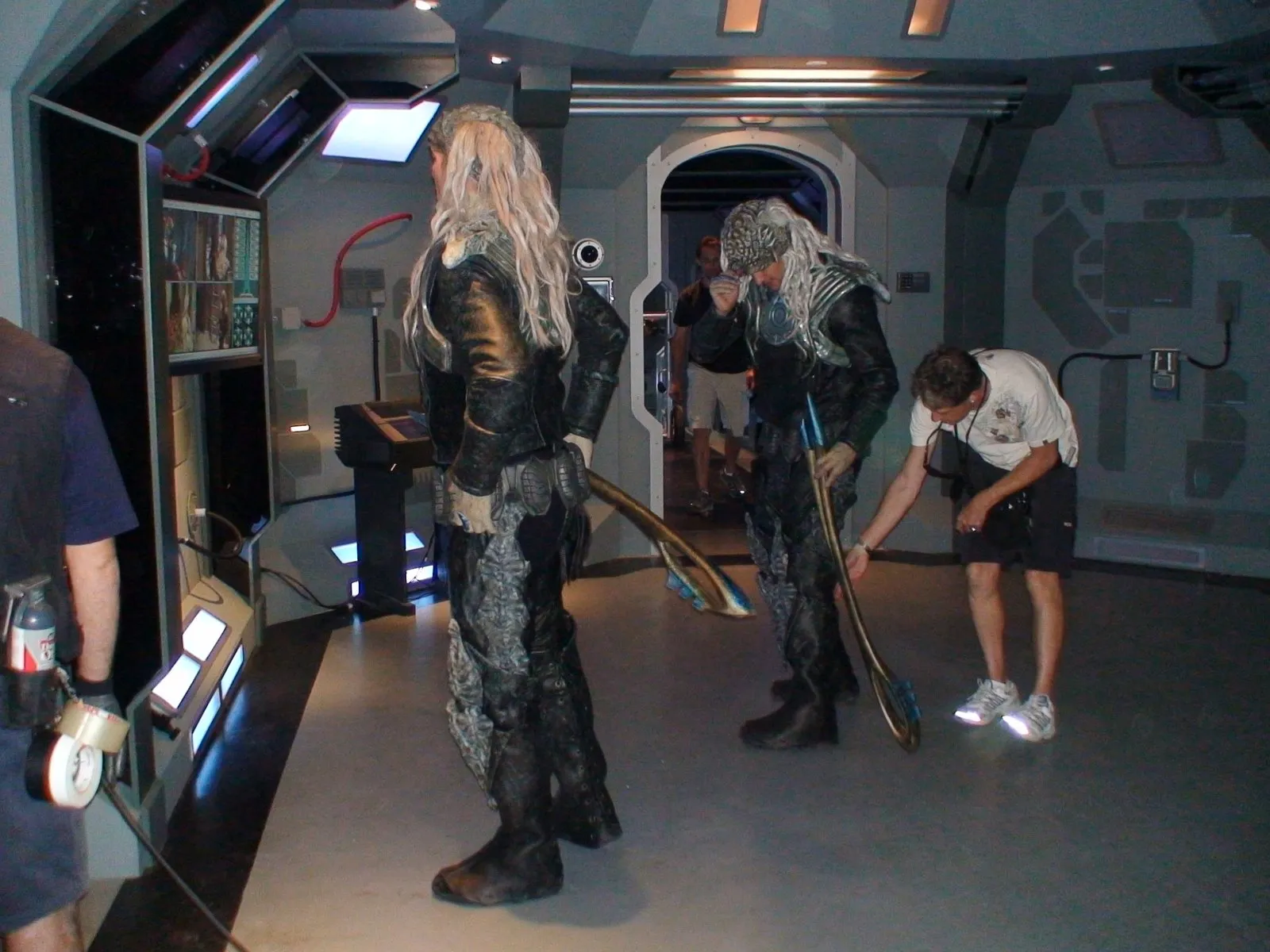 Stargate: Atlantis behind the scenes. Wraith onboard! #TestTheDrive