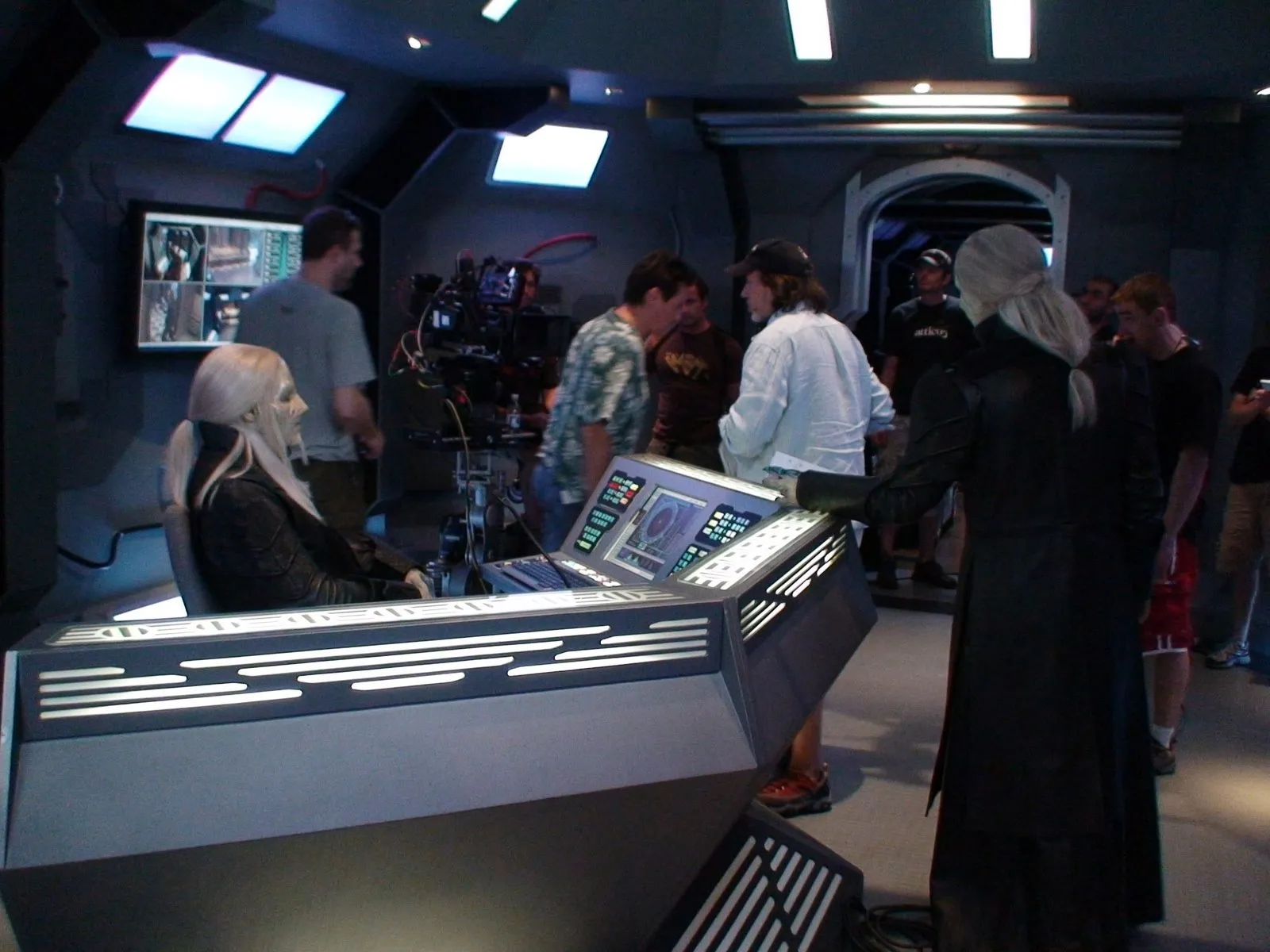 Stargate: Atlantis behind the scenes. Wraith onboard! #TestTheDrive