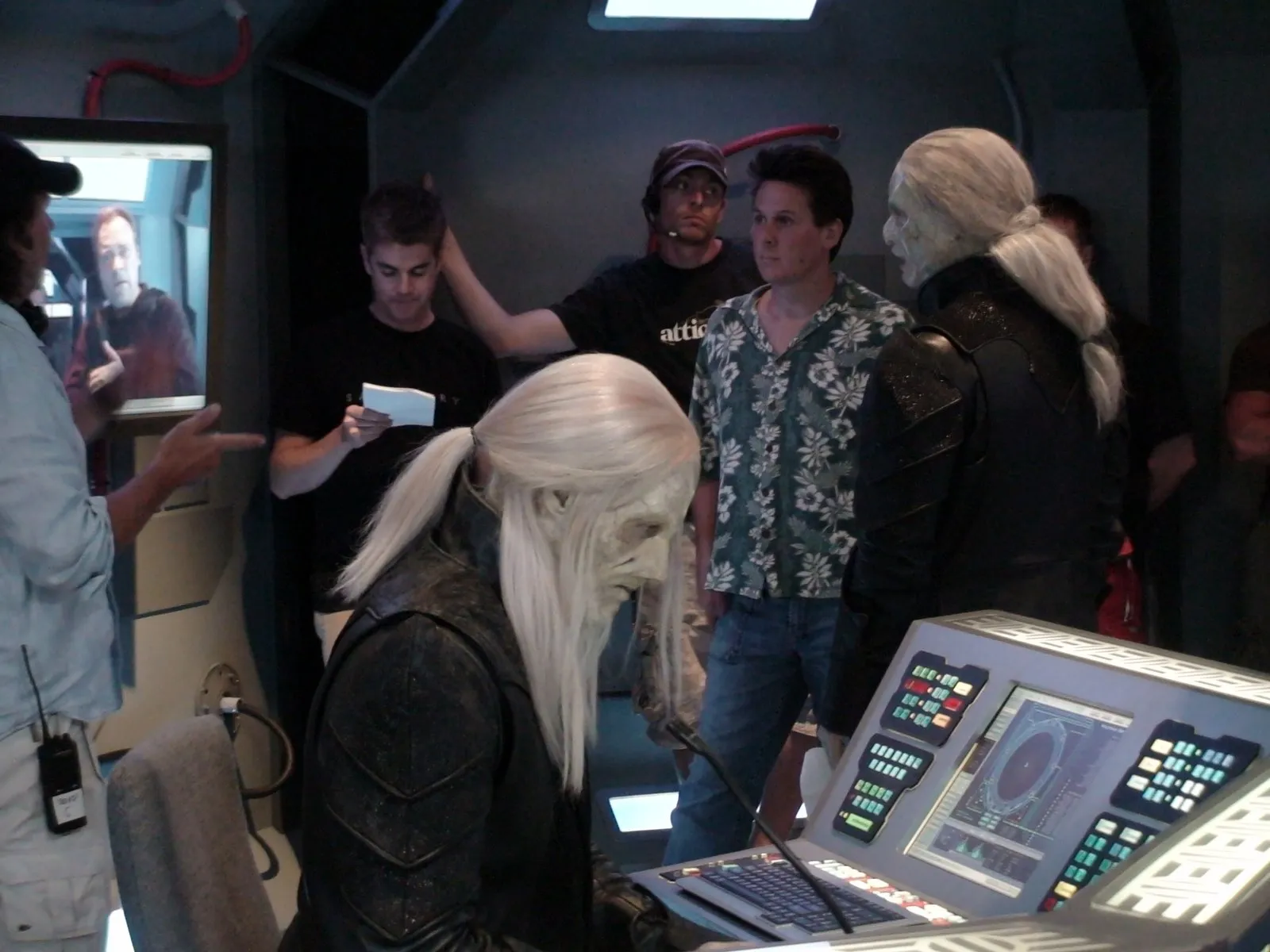 Stargate: Atlantis behind the scenes. Wraith onboard! #TestTheDrive