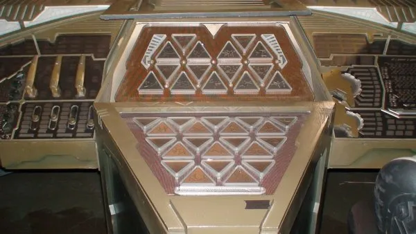 Stargate: Atlantis behind the scenes. The puddle jumper interior. #DialHomeTest