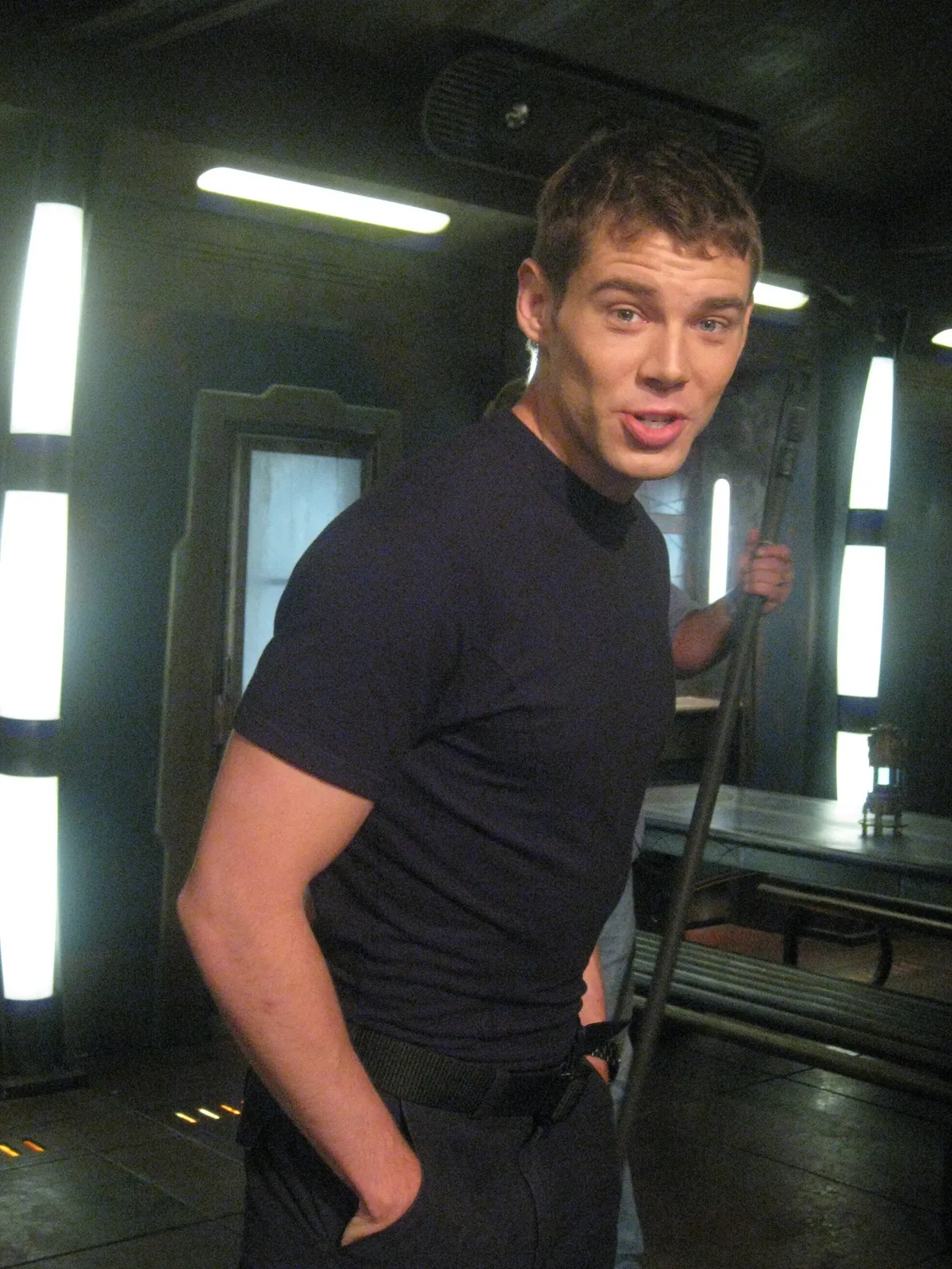 Stargate: Universe behind the scenes! @SpenceJen @PeterKelamis @PatrickGilmore @BrianJacobSmith @MGMTelevision…