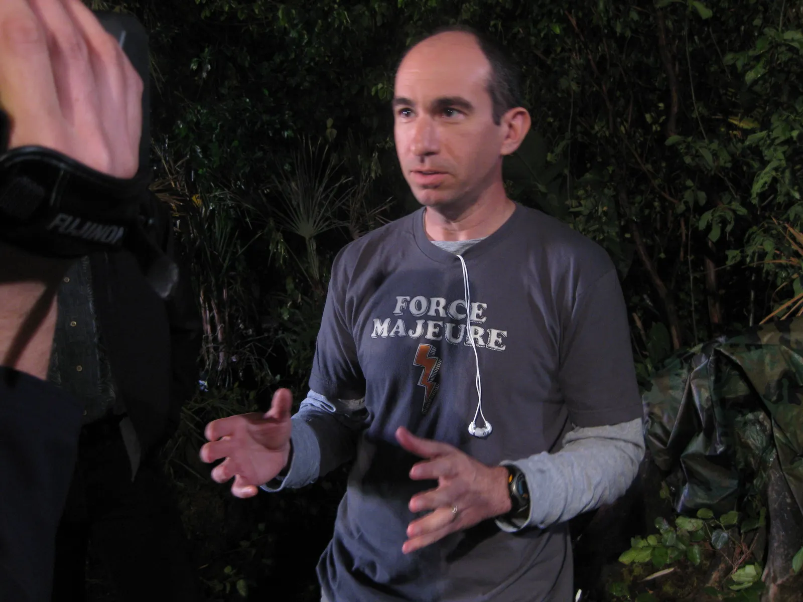 Stargate: Universe "Time" BTS Robert Cooper on set @MGMTelevision @MGM_Studios @stargatecommand #StargateRising