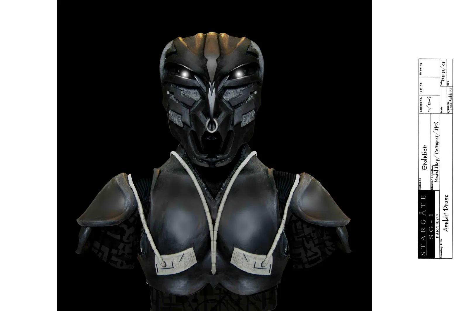 Super Solderi concept design by James Robbins. Stargate: SG-1 "Evolution" @MGMTelevision @MGM_Studios @stargatecommand…