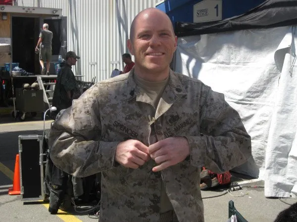 Stargate: Universe BTS - @JoshBlacker all dressed up with somewhere to be! @MGMTelevision @MGM_Studios @stargatecommand…