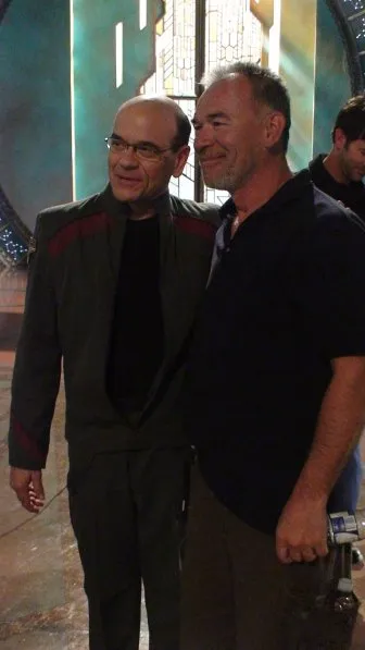 Stargate: Atlantis BTS - @RobertPicardo on set! @MGMTelevision @MGM_Studios @stargatecommand #StargateAlive
