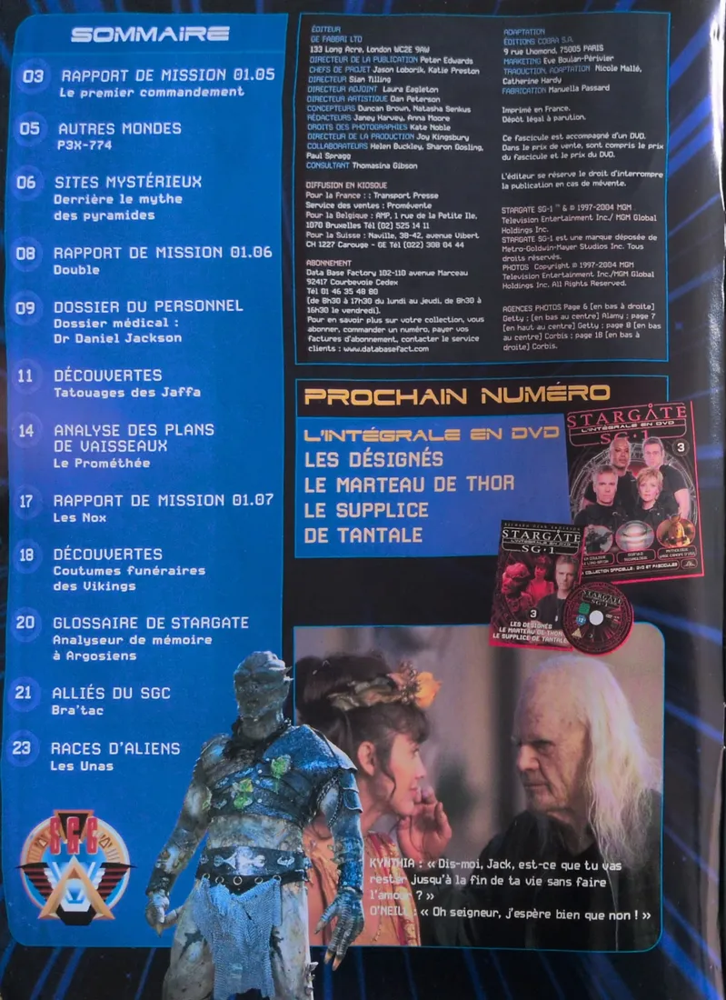 Stargate SG-1 n°2, p. 2-3