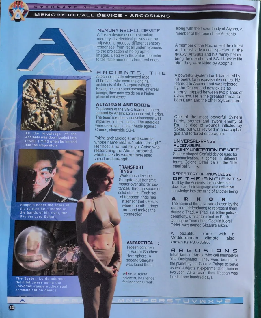 Stargate SG-1 n°2, p. 20-21