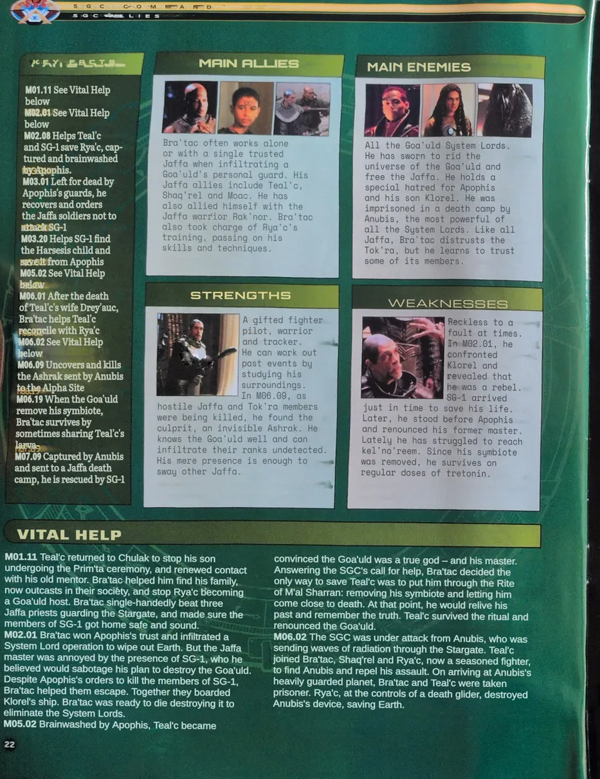 Stargate SG-1 n°2, p. 22-23