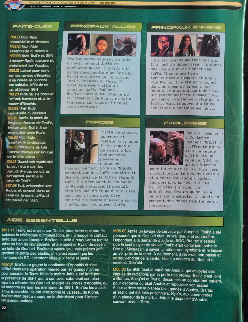 Stargate SG-1 n°2, p. 22-23